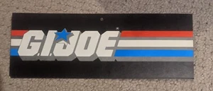 1980's Hasbro Gi Joe Hanging Store Display Advertising G.i. Joe Sign - Picture 1 of 3