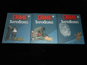 Crime SuspenStories 1 à 3 Editions Akiléos - Foto 1 di 3