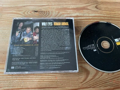 CD Rock Wolf Eyes - Human Animal (8 Song) Promo SUB POP jc - Bild 1 von 2