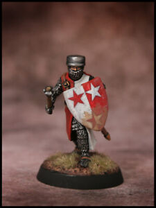 MEDIEVAL FOOT KNIGHT. Painted 28mm Baron's War.