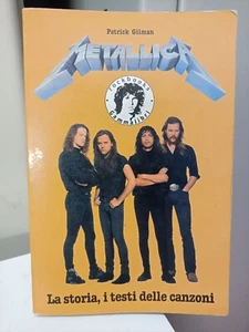 LIBRO METALLICA LA STORIA I TESTI DELLE CANZONI NO DVD BLU-RAY VHS - Picture 1 of 4