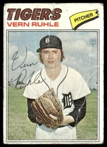 Tarjeta de béisbol Vern Ruhle 1977 Topps #311 Detroit Tigers - Imagen 1 de 2