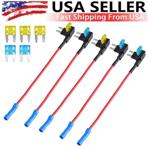 Portafusibles Micro Coche 5PC Auto Circuito Toma Electrodomésticos Navegación GPS - Imagen 1 de 10