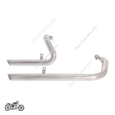 Slip On For Yamaha Virago250 XV250 XV125 V Star 250 Exhaust System Connect Pipe - Image 1 of 4
