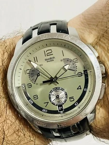 SWATCH IRONY AG 2007 YRS401 RETRO GRADE UHR SCHÖN FUNKTIONIERT TOP - Bild 1 von 13