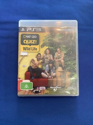 NAT GEO QUIZ! Wild Life - PlayStation 3 - Complete with Manual - Image 1 of 3