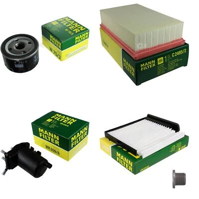 MANN-FILTER Inspektionspaket Filterset für Nissan Tiida Schrägheck 1.5 dCi - Bild 1 von 4