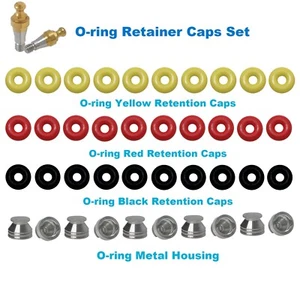 10Pcs Implant Dental O-ring Kit for Ball Attachment Abutments fit Hiossen Osstem - Picture 1 of 31