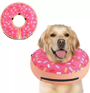 Soft Pet Cone Recovery Collar Protective Inflatable Collars for Dogs and Cats - Picture 1 of 4