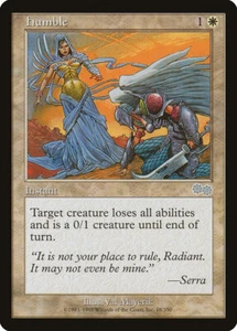 Carta MTG-Humble-Saga di Urza-N.018-EN-EX-Uncommon - Foto 1 di 1
