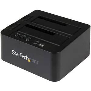 StarTech.com Standalone Hard Drive Duplicator, External Dual Bay HDD/SSD Clon... - Picture 1 of 9