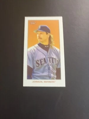 2021 Topps T206 Online Exclusive Wave 1 Randy Johnson Mariners #25 Mini - Image 1 of 2