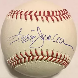AUTÓGRAFO REGGIE JACKSON FIRMADO RAWLINGS OMLB BÉISBOL NUEVA YORK YANKEES HOF - Imagen 1 de 1