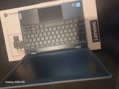 Brand New Lenovo  Black 100e Chromebook  2nd Gen| 11.6"  4GB / 32GB EMMC - Image 1 of 4