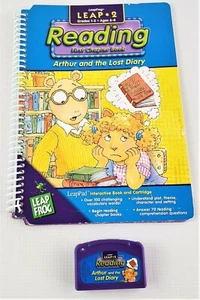 Arthur & The Lost Diary Reading Grades 1-3 Ages 6-8 LeapFrog Leap 2 - Picture 1 of 5