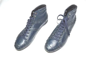 NEW STEFANO RICCI Leather Ostrich Shoes Size Eu 42 Uk 8 Us 9 (Cod 487) - Picture 1 of 5