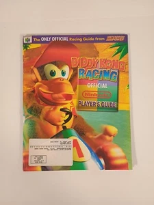 Diddy Kong Racing Official Player's Guide Nintendo Power w/poster - Picture 1 of 8
