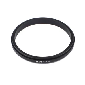Camera Macro Adapter For Male 72mm-77mm 77-72mm Lens Reverse Coupling Ring - Picture 1 of 6