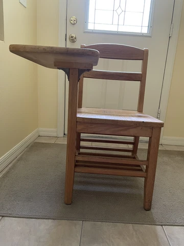 vintage 1950’s school desk Cover