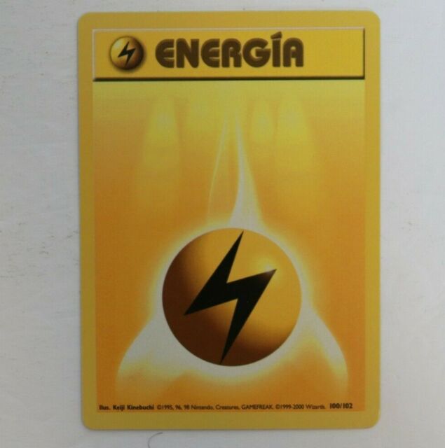 Lote com 1 Energia especial + 8 cartas de energias de todos os tipos -  Pokémon TCG Cards (original)