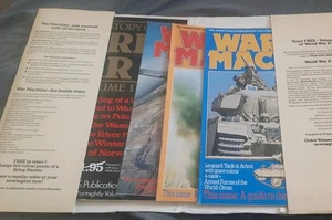 War Machine Magazine Set X4 + Hard Cover Vintage 1983 Orbis Collectables World - Picture 1 of 1