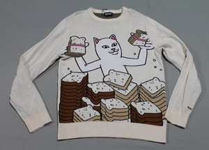 Suéter Ripndip Unisex Mediano Nermal Tejido Gato Consigue Este Pan Nuevo ¡¡LEER!!! - Imagen 1 de 10