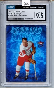 2021-22 Fleer Ultra Scoring Kings Gordie Howe #SK-19 CGC 9.5 Mint+ - Bild 1 von 2