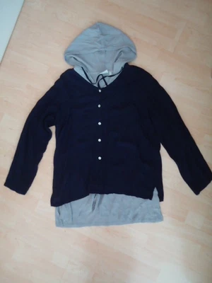 doppellagige Damen Kapuzen-Bluse - C&A - Größe: M - gebraucht, TOP Zustand! - Bild 1 von 4