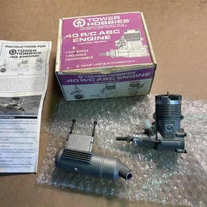 NEW Tower Hobbies 40 ABC RC engine NIB - Imagen 1 de 17