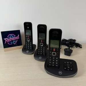 BT Advanced Trio Triple Cordless Phone Telephone Answer Machine Call Blocker - Zdjęcie 1 z 10