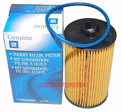 CHEVROLET ACDelco  Engine Oil Filter 55594651 TRAX COLORADO (GMKOREAPARTS-OIL) - Image 1 of 4