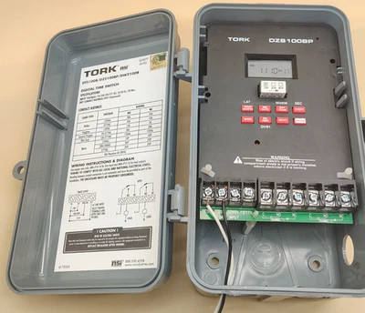 NSI Tork DZS100BP   Electronic Timer Astro 365 Days DPDT w/ Memory  Module - Image 1 of 4