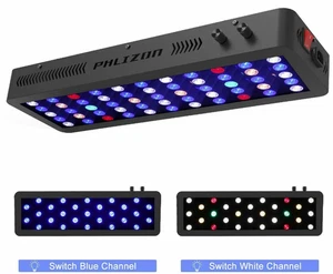 Dimmable 165W Full Spectrum LED Aquarium Light For Freshwater Reef Coral LPS/SPS - Picture 1 of 12
