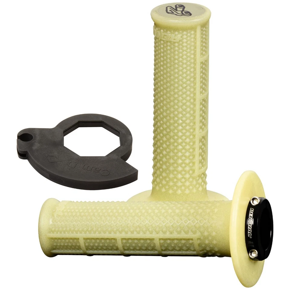 Renthal Aramid Tapered Half Waffle MX R-Works Lock-On Grips For Beta 300 RX - Image 1 of 1