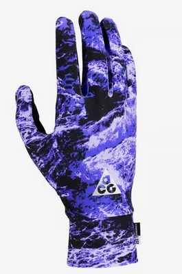 Nike ACG Lightweight Hiking Running Gloves e-tip touchscreen Reflective Sz XL - image 1 of 4