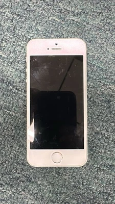 Apple iPhone 5S White Smartphone Not Turning on Phone for Parts Only - Image 1 of 2