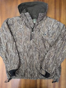 Drake Waterfowl MST Pullover 1/4 Zip Jacke Mossy Oak Bottomland M Fleece gefüttert - Bild 1 von 18
