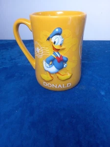 Disney Store Exclusive Donald Duck 3D Large Mug Yellow Rare. - Picture 1 of 5
