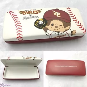 337324 Rakuten Eagles x Monchhichi Estuche Anteojos Caja de Protección ~~ Rojo - Imagen 1 de 4