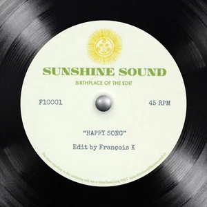 Rare Earth | Happy Song (The François K & Walter Gibbons Edits) 10" Vinyl - Picture 1 of 1