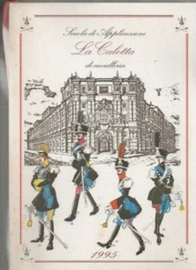 CALENDARIO NIZZA CAVALLERIA LA CALOTTA CORDONE ORIGINALE - Foto 1 di 5