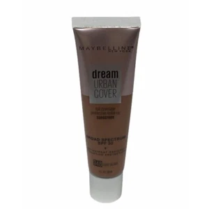 Maybelline Dream Urban Cover Flawless Coverage SPF50 Foundation 348 Cafe Au Lait - Picture 1 of 5