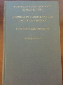 European Commission of Human Rights - Documents and Decisions - 1955-1957 - Picture 1 of 7