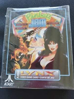 PINBALL JAM Atari Lynx NEW DAMAGED BOX Factory Sealed WITH Elvira - Image 1 of 4