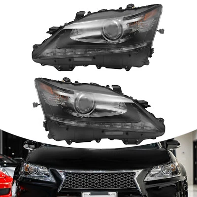 For 2013-2015 Lexus GS350 GS450h HID/Xenon Headlight Headlamps w/o AFS LH&RH Set Foto 1 de 4