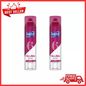 Suave Professionals Flexible Control Finishing Hair Spray, All Hair Types, 2 PK - Picture 1 of 12
