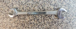 VINTAGE CRAFTSMAN DOUBLE OPEN END WRENCH 3/8" AND 7/16" USA -V- - Picture 1 of 2