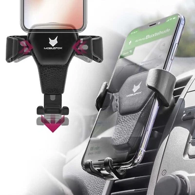 Mobilefox Universal Car Smartphone Mobile Mount Ventilation Automatic Holder - Image 1 of 4