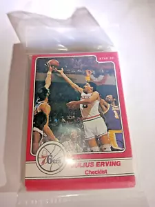 "1985" Star Co- JULIUS ERVING- "DR. J" (FACTORY SEALED, COMPLETE SET- 18 cards) - Picture 1 of 6