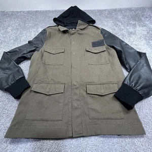 Chaqueta Parka NINTENDO Legend of Zelda Para Hombres Espada Skyward Mediana Capucha Cresta Real - Imagen 1 de 24